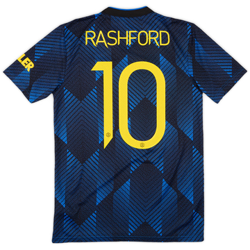 2021-22 Manchester United Troisième Maillot Rashford #10 - 10/10 - (S)