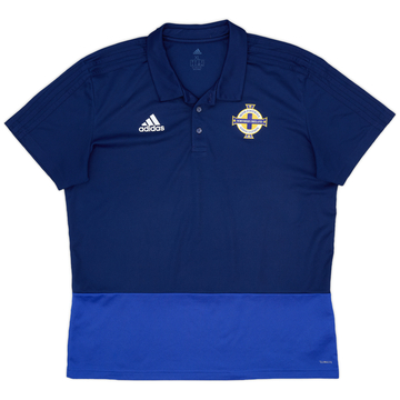 2017-18 Northern Ireland adidas Polo - 8/10 - (XL)
