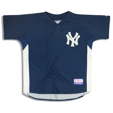 2015 New York Yankees Maillot d'entraînement Majestic Authentique XL
