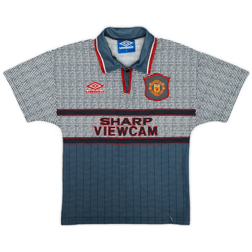 1995-96 Manchester United Maillot extérieur - 7/10 - (S.Boys)