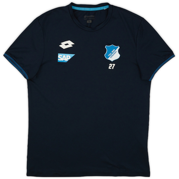2016-17 Hoffenheim Lotto Maillot d'entraînement version joueur #27 - 8/10 - (S)