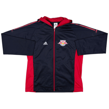2006-07 Red Bull Salzburg adidas Veste de survêtement à capuche - 6/10 - (XL)