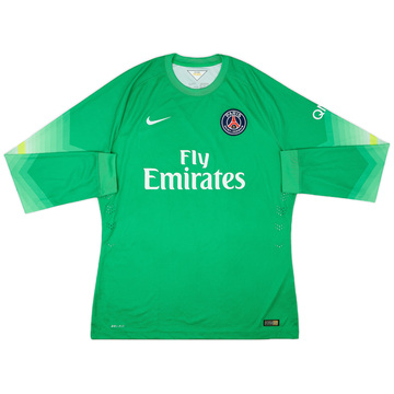 2014-15 Paris Saint-Germain Maillot Gardien de but Authentique - 9/10 - (XXL)