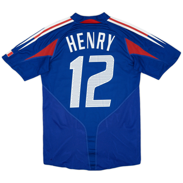 2004-06 France Maillot domicile version joueur Henry #12 - 8/10 - (S)