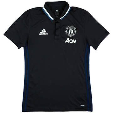 2016-17 Manchester United adidas Polo - 10/10 - (S)
