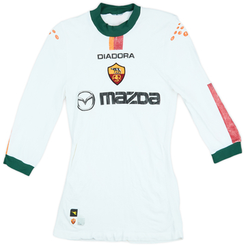 Maillot version joueur Roma 2004-05 extérieur européen manches longues - 6/10 - (S/M)