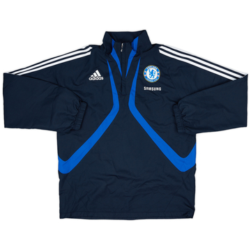 2009-10 Chelsea adidas Haut d'entraînement 1/4 Zip - 9/10 - (S)