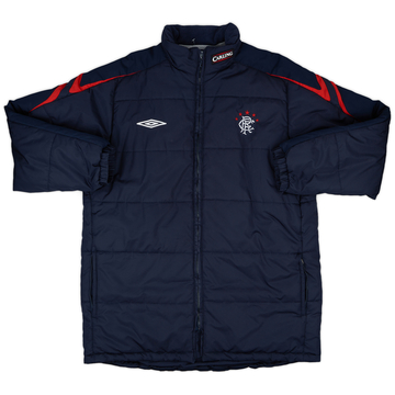 2006-07 Rangers Umbro Manteau de banc matelassé - 9/10 - (L)