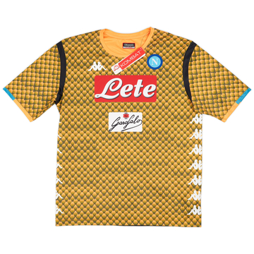 2018-19 Napoli Maillot de gardien basique (XXL)