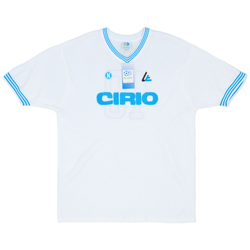 1984-85 Napoli Linea Time Réédition Maillot extérieur #10 (Maradona)