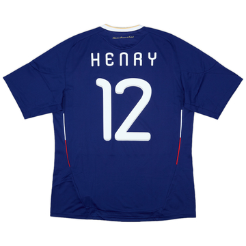 2009-10 France Maillot Domicile Henry #12 (L)