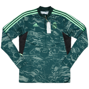 2022-23 Real Madrid adidas Haut d'entraînement européen 1/4 Zip