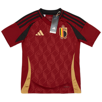 2024-25 Belgique Maillot Domicile Enfant