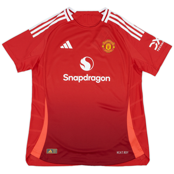 2024-25 Manchester United Maillot Domicile Authentique (Femme L)
