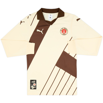 2025-26 St Pauli Puma Maillot manches longues (XXS)
