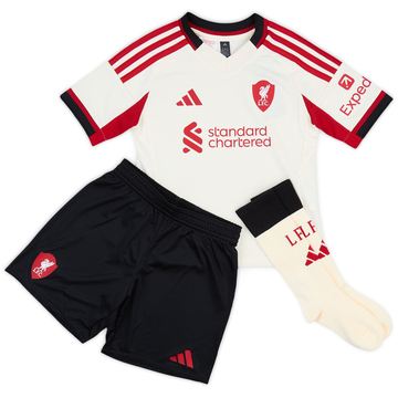 2025-26 Liverpool Kit complet extérieur (Petits enfants)