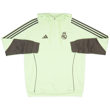 2025-26 Real Madrid adidas 1/4 Zip Haut à capuche