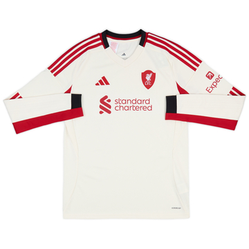 2025-26 Liverpool Maillot Extérieur ML (ENFANT)
