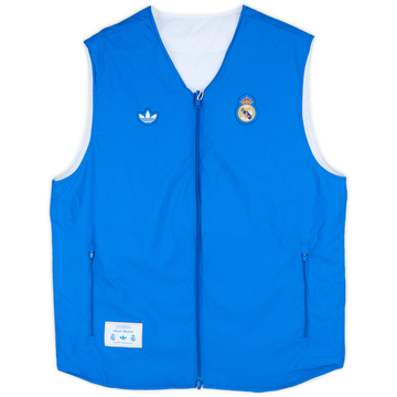 2025-26 Real Madrid adidas Originals Icon Gilet réversible