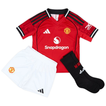 2025-26 Manchester United Kit Complet Domicile (pour les tout-petits)