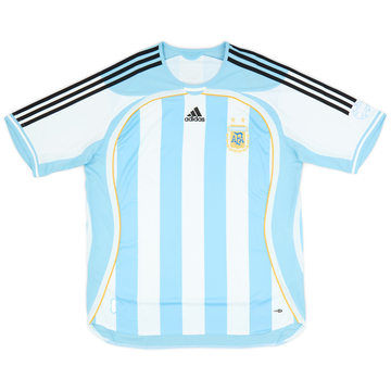 2006 Argentina adidas Maillot Domicile Réédition