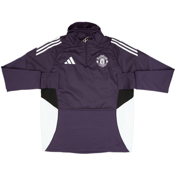 2025-26 Manchester United adidas Haut 1/4 Zip hivernal