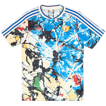 2025-26 Manchester United adidas Originals Stone Roses Maillot (Enfant)