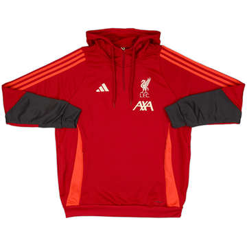2025-26 Liverpool adidas 1/4 Zip Haut d'entraînement à capuche