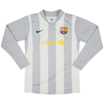 2007-08 Barcelona Maillot Gardien Authentique - 9/10 - (XL Garçon)