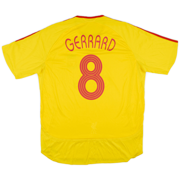 2006-07 Liverpool Maillot extérieur Gerrard #8 - 5/10 - (XL)