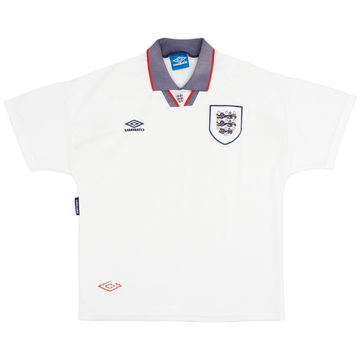 1993-95 England Maillot domicile - 7/10 - (L)