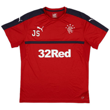 2016-17 Rangers Maillot d'entraînement Puma Modèle staff JS - 8/10 - (XXL)