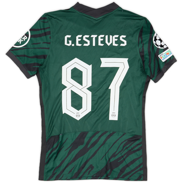 2021-22 Sporting CP Maillot de match Third Champions League G. Esteves #87