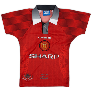1996-98 Manchester United Maillot domicile - 5/10 - (S.Boys)