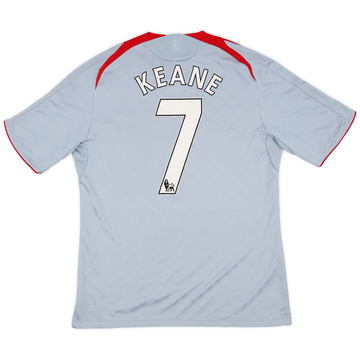Maillot extérieur Liverpool 2008-09 Keane #7 - 4/10 - (L)