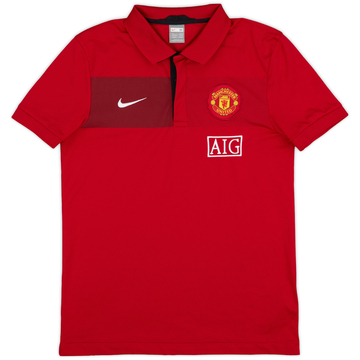 2009-10 Manchester United Nike Polo - 9/10 - (M)