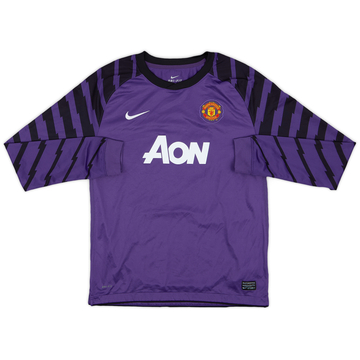 Maillot GK violet Manchester United 2010-11 - 8/10 - (XL.Boys)
