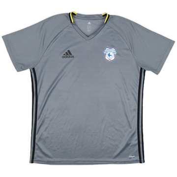 2015-16 Cardiff City adidas Maillot d'entraînement - 9/10 - (XL)