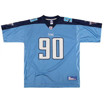 2002-03 Tennessee Titans Kearse #90 Reebok On Field Maillot (Alternatif) S