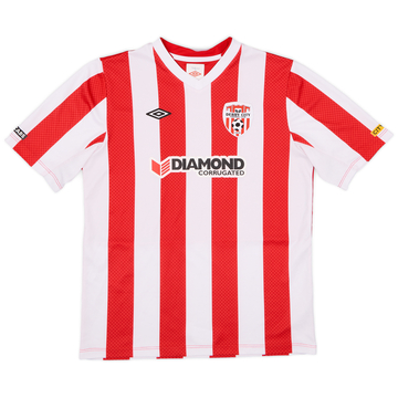 2013-15 Derry City Maillot domicile - 7/10 - (XL.Boys)