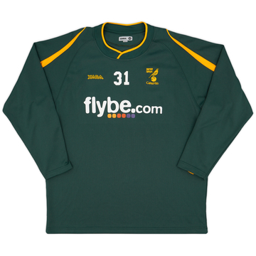 2008-10 Norwich Xara Haut d'entraînement version joueur #31 - 10/10 - (XL)