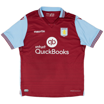 2015-16 Aston Villa Maillot Domicile - 7/10 - (XL.Boys)