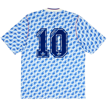 1990-92 Manchester United adidas Originals Réédition Maillot Extérieur #10 (Hughes)