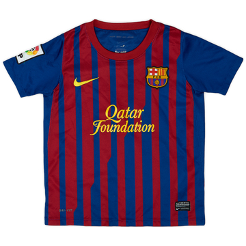 2011-12 Maillot domicile Barcelona - 8/10 - (XS.Boys)