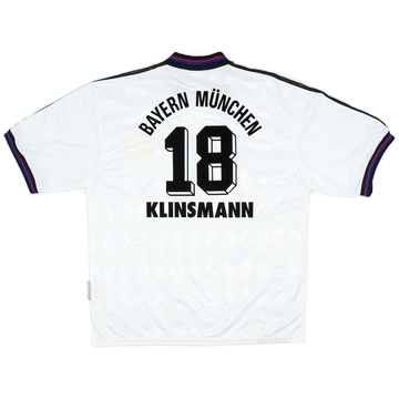 1996-98 Bayern Munich Maillot extérieur Klinsmann #18 - 6/10 - (S)