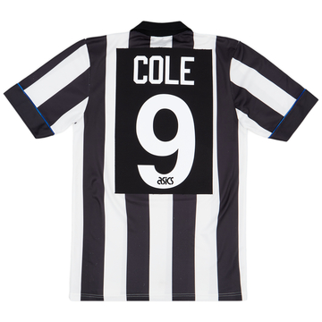1993-95 Newcastle Maillot Domicile Cole #9 - 7/10 - (S)