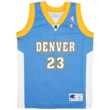 2003-08 Denver Nuggets Camby #23 Champion Maillot extérieur - 9/10 - (XL.Boys)