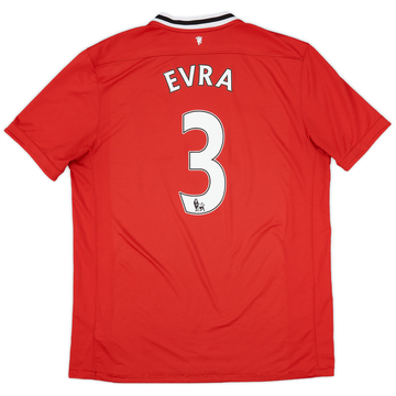 2011-12 Manchester United Maillot domicile Evra #3 - 6/10 - (XL)