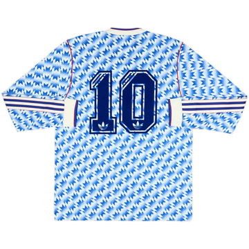 1990-92 Manchester United adidas Originals Réédition Maillot Extérieur ML #10 (Hughes)
