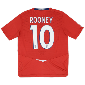 2008-10 England Maillot extérieur Rooney #9 - 9/10 - (L)